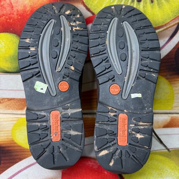 Timberland Mens Size 8.5M Brown Waterproof Leather Oxfords Low Top - Picture 7 of 8